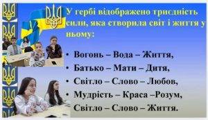 У закладах освіти відзначили День Державного Герба України
